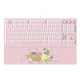 Razer Ornata V3 Tenkeyless – Pikachu & Eevee Edition teclado Juego USB Rosa